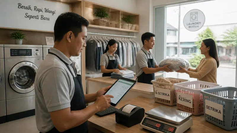Kelola Laundry Lebih Mudah dengan Sistem Digital, Ini Caranya