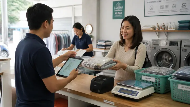 Software Kasir Laundry yang Wajib Dimiliki Pemilik Bisnis Modern