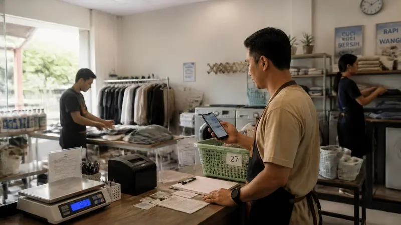 Aplikasi Manajemen Laundry: Solusi Efisien Kelola Bisnis Cucian